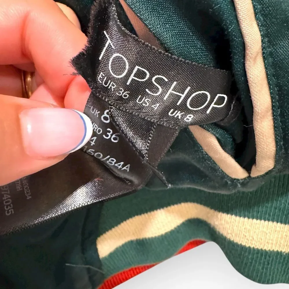 Topshop Rare Reversible Embroidered Sukajan Bomber Jacket – Size 4 (US) - Picture 6 of 6